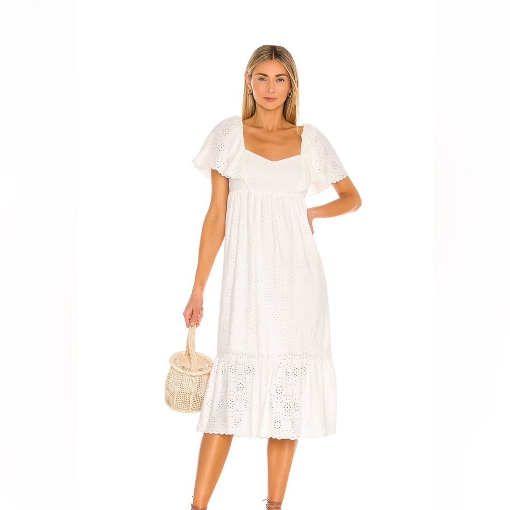 Line & dot dress